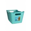 Plastový box LOFT 6 l, modrý, 29,5x19x15 cm 01