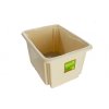 Plastový box Colours, 24 l, krémový s víkem 02