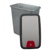 Odpadkový koš Magne 10 l, stříbrný 04