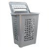 Koš na prádlo 60L šedý01