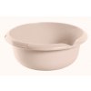 Kulatá miska s výlevkou, krémová, Ø 28 cm
