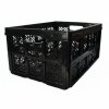 Plastový skládací černý, 48x35x23 cm 0