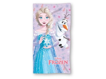 445d04a4bf240594510d82f9dc8df70e detska osuska frozen elsa olaf 70x140cm s poutkem 100 bavlna