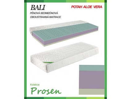 zdravotni matrace penova bali povlak aloe vera original
