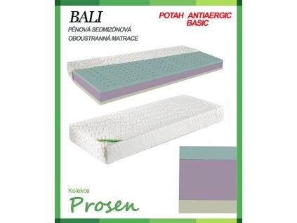 zdravotni matrace penova prosen bali potah anti allergic basic original