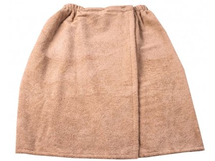 Béžový froté sauna kilt 75/130cm  396