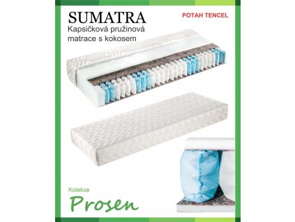 zdravotni matrace pruzinova sumatra potah tencell original