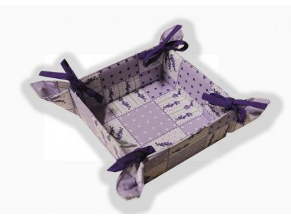 Košík na pečivo 34/34 cm - Levandule