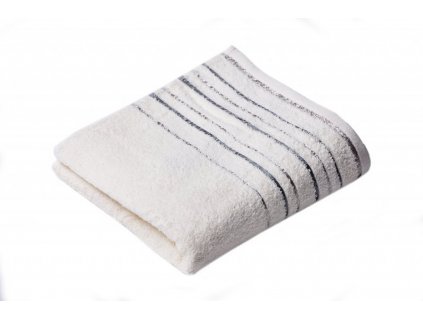 Máslový froté ručník Zara 50/100 cm