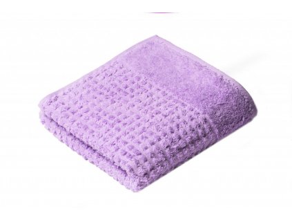 Fialový Froté ručník Carin 50/100 cm