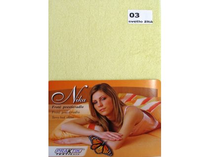 Prestieradlo FROTÉ NIKA 03