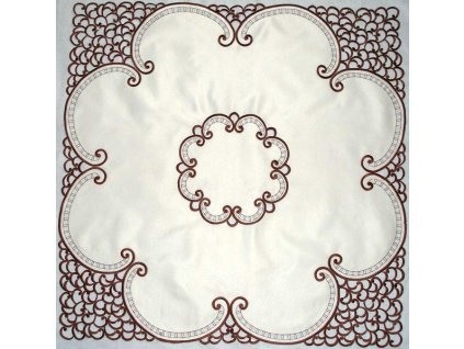 Obrus VYŠÍVANÝ 021C 85x85 cm