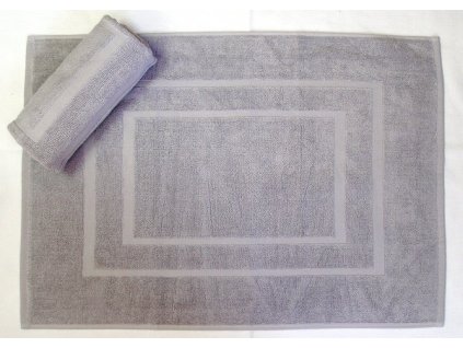 Kúpeľňová predložka froté EMA sivá