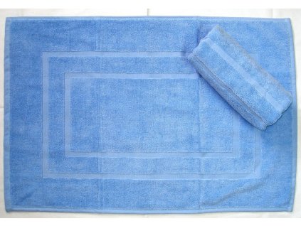 Kúpeľňová predložka froté EMA bledo modrá