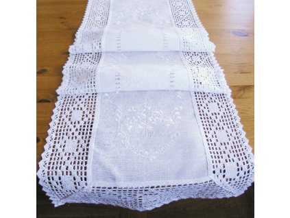 Obrus VYŠÍVANÝ 6937-C 40x140 cm - štóla