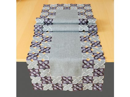 Obrus VYŠÍVANÝ 17-2-C 40x140 cm - štóla