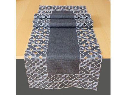 Obrus VYŠÍVANÝ 17-1-C 40x140 cm - štóla