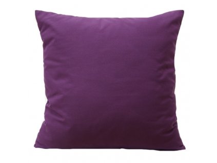 Návlek na vankúš 45x45 ARIZONA UNI 01 tmavo fialový