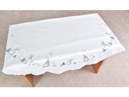 Obrus VYŠÍVANÝ CY5769-7M-V FI-85 cm - okrúhly