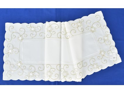 Obrus VYŠÍVANÝ CY5934-4M-V 40x140 cm - štóla