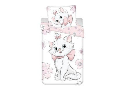 Marie cat flowers 03