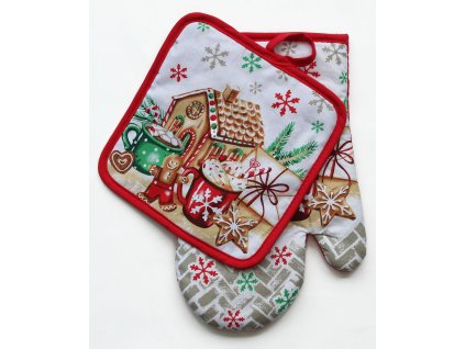 rukavička set vianove set 22