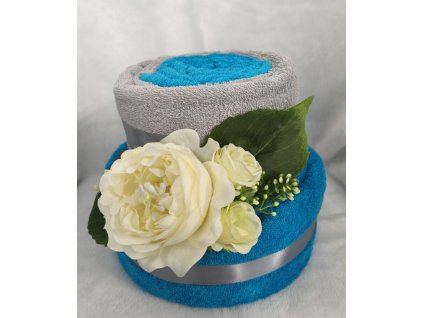 torta 08 M tyrkysová sivá bez