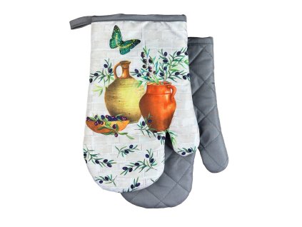 rukavice F21S118 sivá