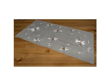 5673 1 40x90 margeriten grau gross