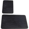 Predložka 2 set SUMBA 23 bez výrezu čierna