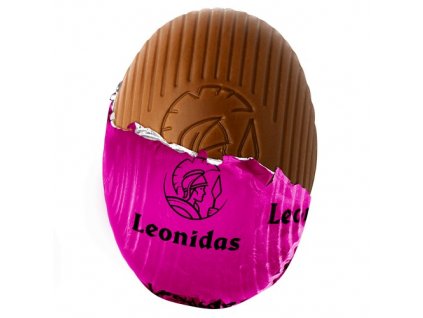 522 vajicko s praskacim cukrem mlecna belgicka cokolada pralinka ve tvaru vajicka cca 10g