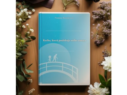 ai generated mockup of a hardcover book surrounded by flowers m38097