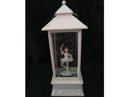 Lucerna led světlo hrající Melodii s třpitky Baletka 28cm
