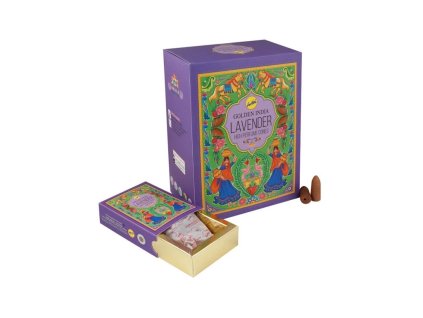 vonne kuzele tekouci dym lavender 10 ks