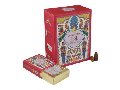 vonne kuzele tekouci dym rose 10 ks