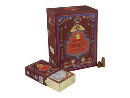 vonne kuzele tekouci dym skorice 10 ks