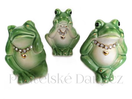 Nevidím, Neslyším, Nemluvím / Žába porcelán