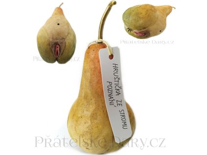 Hruška Pipina Originální dekorace / Keramika 17 cm