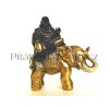 Slon zlatý / Buddha s perlou 14cm