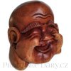 Buddha soška hlava / Dřevo masiv 1kg