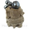 Buddha Feng Shui soška pískovec 3/10
