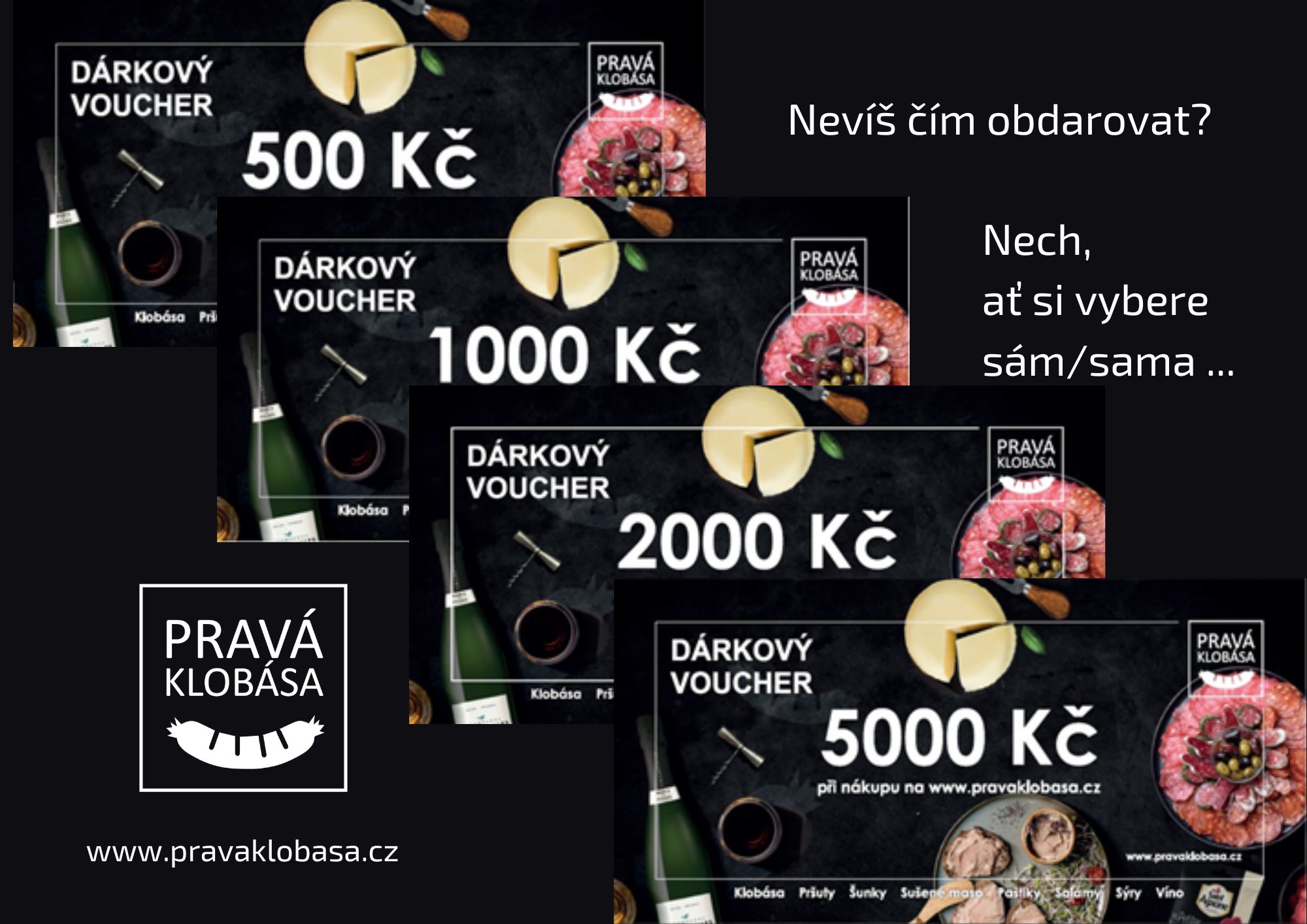 Nevíš jaký dárek vybrat? Pořiď Voucher a máš vystaráno!