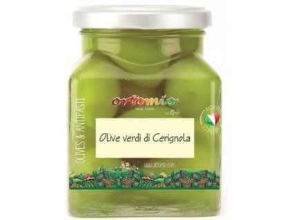 Cerignolské zelené olivy