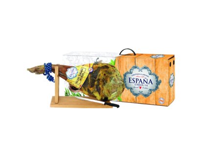 222 Jamón Paleta Serrano plec 4,5 kg – dárkové balení