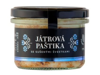 Játrová paštika se sušenými švestkami 170 g