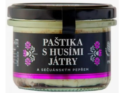 Paštika s husími játry a sečuánským pepřem 170 g