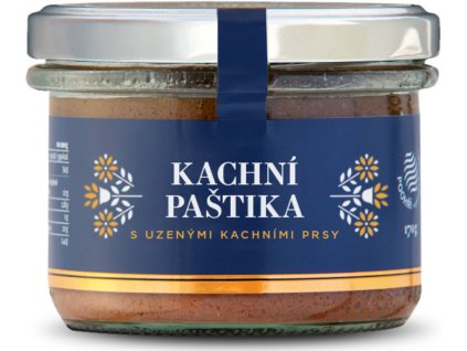 Kachní paštika s uzenými kachními prsy 170 g