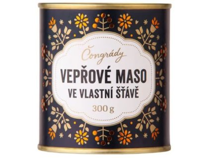 Vepřové maso ve vlastní šťávě 300 g