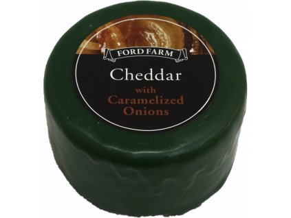 Baby cheddar s karamelizovanou cibulí