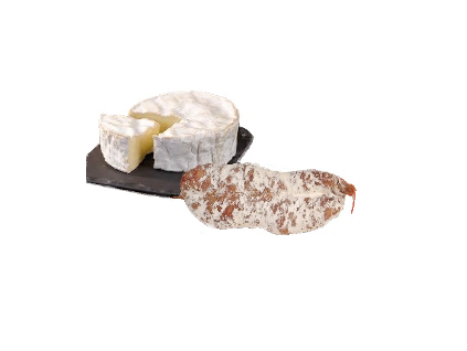 Klobáska se sýrem Camembert
